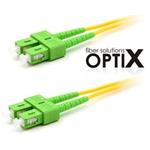 OPTIX SC/APC-SC/APC optický patch cord 09/125 15m