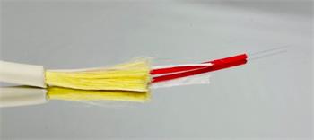 400N FTTH 1f 9/125, 2,8mm, G.657B3, bílý, LSOH, kulatý