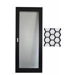 800x42U dveře ventilační HEXAGONAL