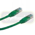 UTP patch cord OPTIX Cat5e,  0,5m, zelený