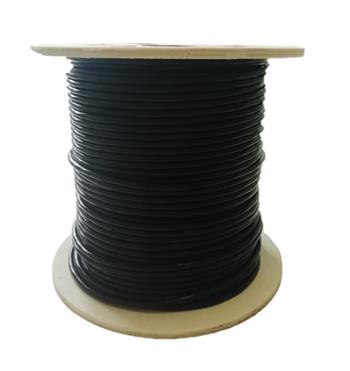 FTP kabel OPTIX (drát) Cat5e Outdoor černý -40 - 70°C, bal.100m Double Jacket