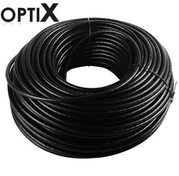FTP kabel OPTIX (drát) Cat5e Outdoor (Eca) černý -40 - 70°C, bal.100m