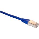 FTP patch cord OPTIX Cat5e,  0,25m modrý