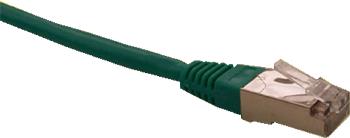 FTP patch cord OPTIX Cat5e, 0,25m zelený