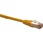 FTP patch cord OPTIX Cat5e,  0,25m  žlutý