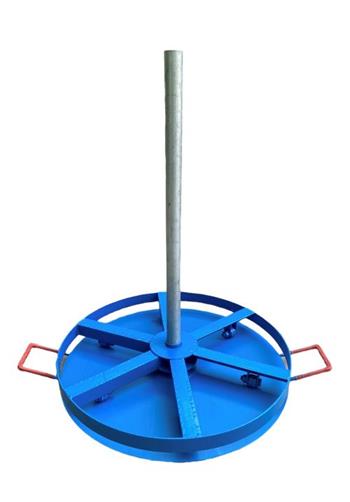 Horizontální stojan / káča na bubny do hmotnosti 1000 kg, průměr 80 cm