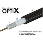 Kabel gelový UNIV 50/125um, 24 vl., LSOH, CLT, OM4, ZELENÝ, se základní ochranou proti hlodavcům