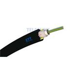 Kabel univerzální gelový  ZTT 09/125um G652D, 4 vl., HDPE plášť, 5.2mm, 2x ripcord