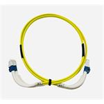 LC (90stup) -SC (90stup) Optický patch cord  09/125 1m G657A