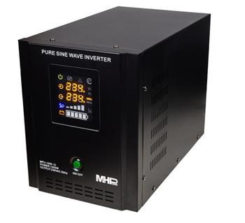 MHPower záložní zdroj UPS, 1200W, čistý sinus, 12V