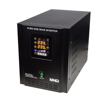 MHPower záložní zdroj UPS, 1800W, čistý sinus, 24V