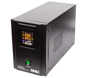 MHPower záložní zdroj UPS, 700W, čistý sinus, 12V