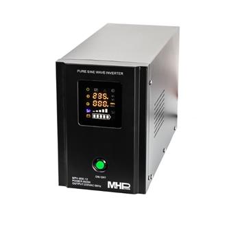 MHPower záložní zdroj UPS, 800W, čistý sinus, 12V