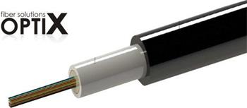 Mikrokabel k zafouknutí, 24vl., 9/125, G657A1 , CLT, PE, d=4mm
