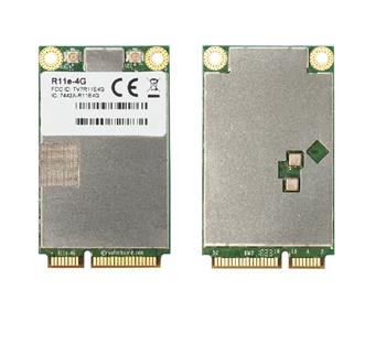 MikroTik R11e-4G - 4G/LTE miniPCI-e karta, 2x u.Fl