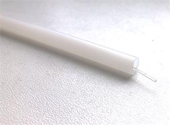 Mikrotrubička 5/3,5 bílá (LSHF) se zatahovacím provázkem, balení 400m