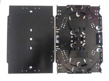 Optická kazeta KO5 pro 12 až 24 svarů, černá, s víčkem, 171,5x110x8mm