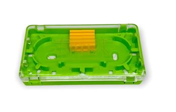 Optický box pro RISER kabely, 110x60x20mm, zelený