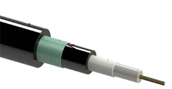 Optický kabel 50/125 OM4 CPR B2ca 12vl panceřovaný - zelený plášť