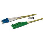 OPTIX E2000/APC-LC optický patch cord 09/125 15m