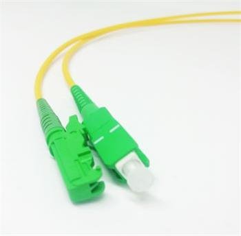 OPTIX E2000/APC-SC/APC optický patch cord 09/125 4m G657A 1,8mm simplex