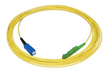 OPTIX E2000/APC-SC optický patch cord 09/125 0,5m simplex