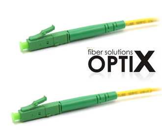 OPTIX LC/APC-LC/APC patch cord 09/125 0,5m simplex G657A 1,8mm