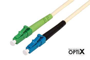 OPTIX LC/APC-LC patch cord 09/125 0,5m simplex G657A 1,8mm