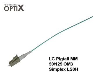 OPTIX LC Optický pigtail 50/125 1m OM3