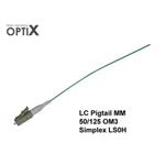 OPTIX LC Optický pigtail 50/125 1m OM3