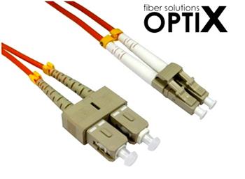 OPTIX LC-SC Optický patch cord 50/125 10m