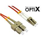 OPTIX LC-SC Optický patch cord  50/125 25m