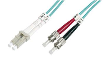 OPTIX LC-ST Optický patch cord 50/125 15m Duplex OM3