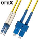 OPTIX LC/UPC-SC/UPC Optický patch cord  09/125 0,25m G.657A