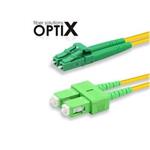 OPTIX SC/APC-LC/APC patch cord  09/125 0,25m duplex G657A 1,8mm
