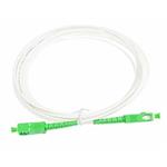 OPTIX SC/APC-SC/APC FLEXI optický patch cord G.657B3 2mm 10m bílý simplex grade B