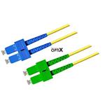 OPTIX SC/APC-SC optický patch cord 09/125  0.5m G657A