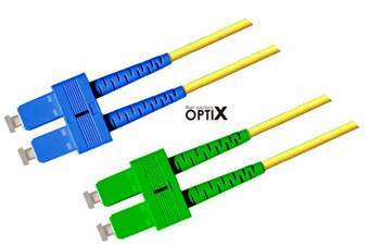 OPTIX SC/APC-SC optický patch cord 09/125 15m