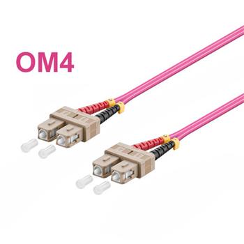 OPTIX SC-SC Optický patch cord 50/125 1m OM4 Duplex