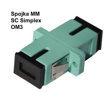 OPTIX SC Simplex Optická spojka MM OM3