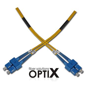 OPTIX SC/UPC-SC/UPC Optický patch cord 09/125 100m