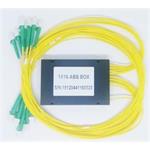 PLC Splitter ABS BOX 1:16 1260 - 1650 nm,SM PLC 1m  LC/APC, GPON, G.657A2