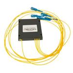 PLC Splitter ABS BOX 1:4 1260 - 1650 nm,SM PLC 1m  SC, GPON, G657A2