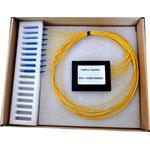 PLC Splitter ABS BOX  1:64,1260 - 1650 nm,SM PLC 2m SC, GPON, G.657A2
