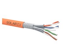 SSTP kabel SOLARIX CAT7A LSOHFR B2ca-s1,d1,a1 1200 MHz 500m/cív