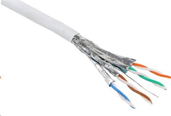 STP kabel OPTIX (drát) CAT6A, LSOH 4páry, bal.100m