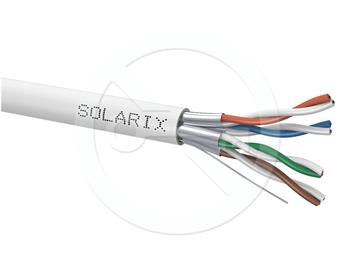 STP kabel SOLARIX CAT6A LSOH 500m/špulka