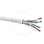 STP kabel SOLARIX CAT6A  LSOH (Dca-s1,d2,a1) 650 MHz 500m/špulka