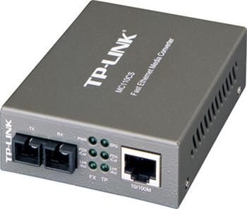 TP-LINK MC110CS konvertor, 1x10/100M RJ45 / 1 x singl-mode, SC