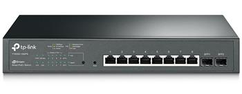 TP-Link T1500G-10MPS PoE Switch, 8x GLAN, 2x SFP, 116W